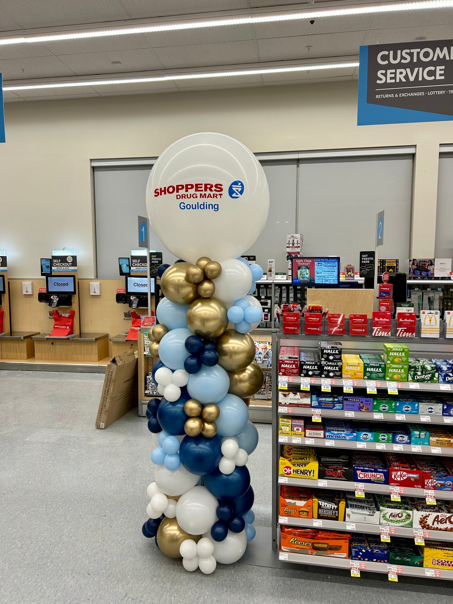 Branded Balloon Column