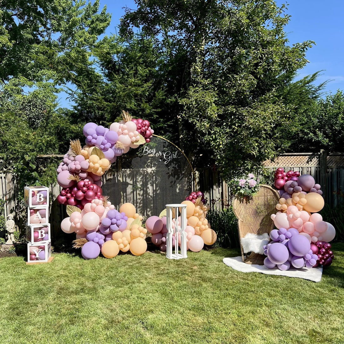 Baby Shower / Gender Reveal Setup – Celebrate the Big Reveal
