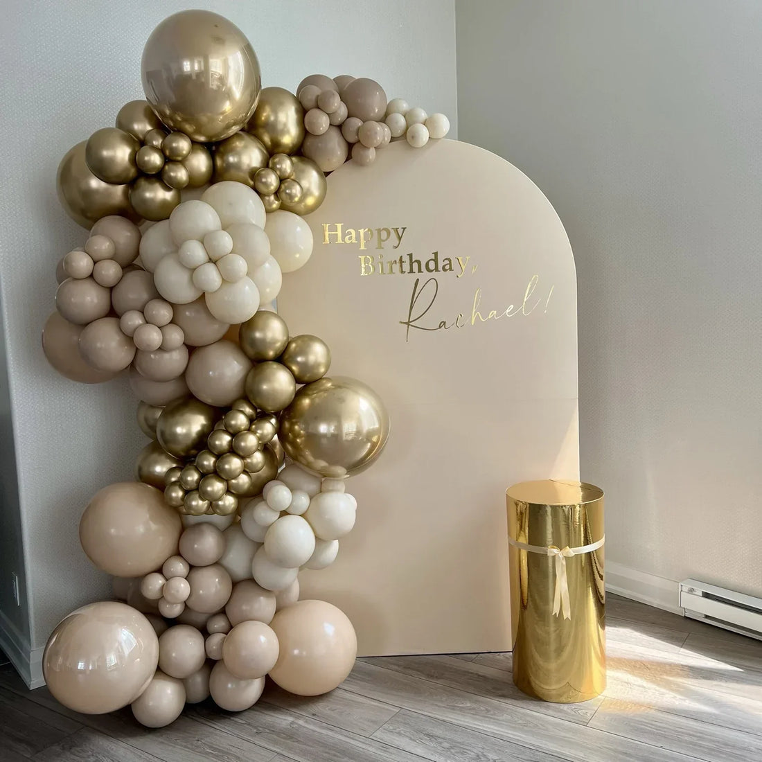 Birthday Setup – Vibrant Balloon Backdrop for Any Celebration