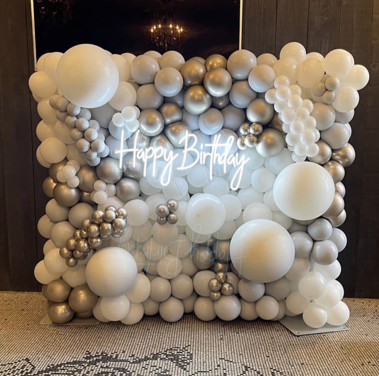 Balloon Wall Backdrop