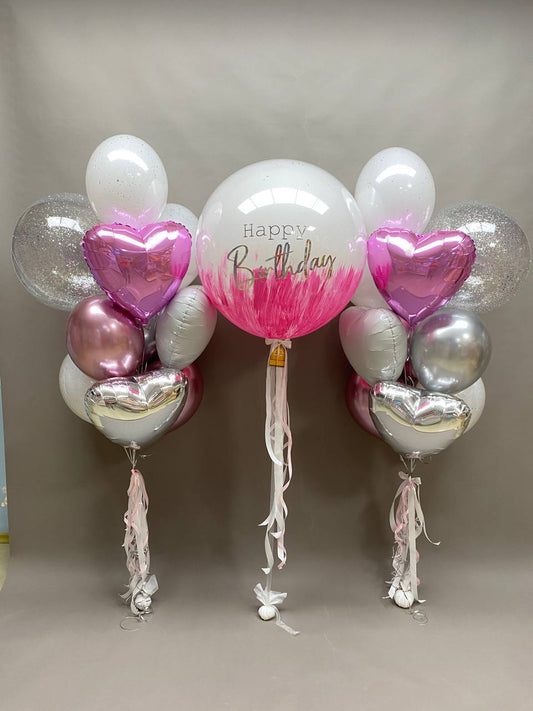 Pink Love Balloon Set