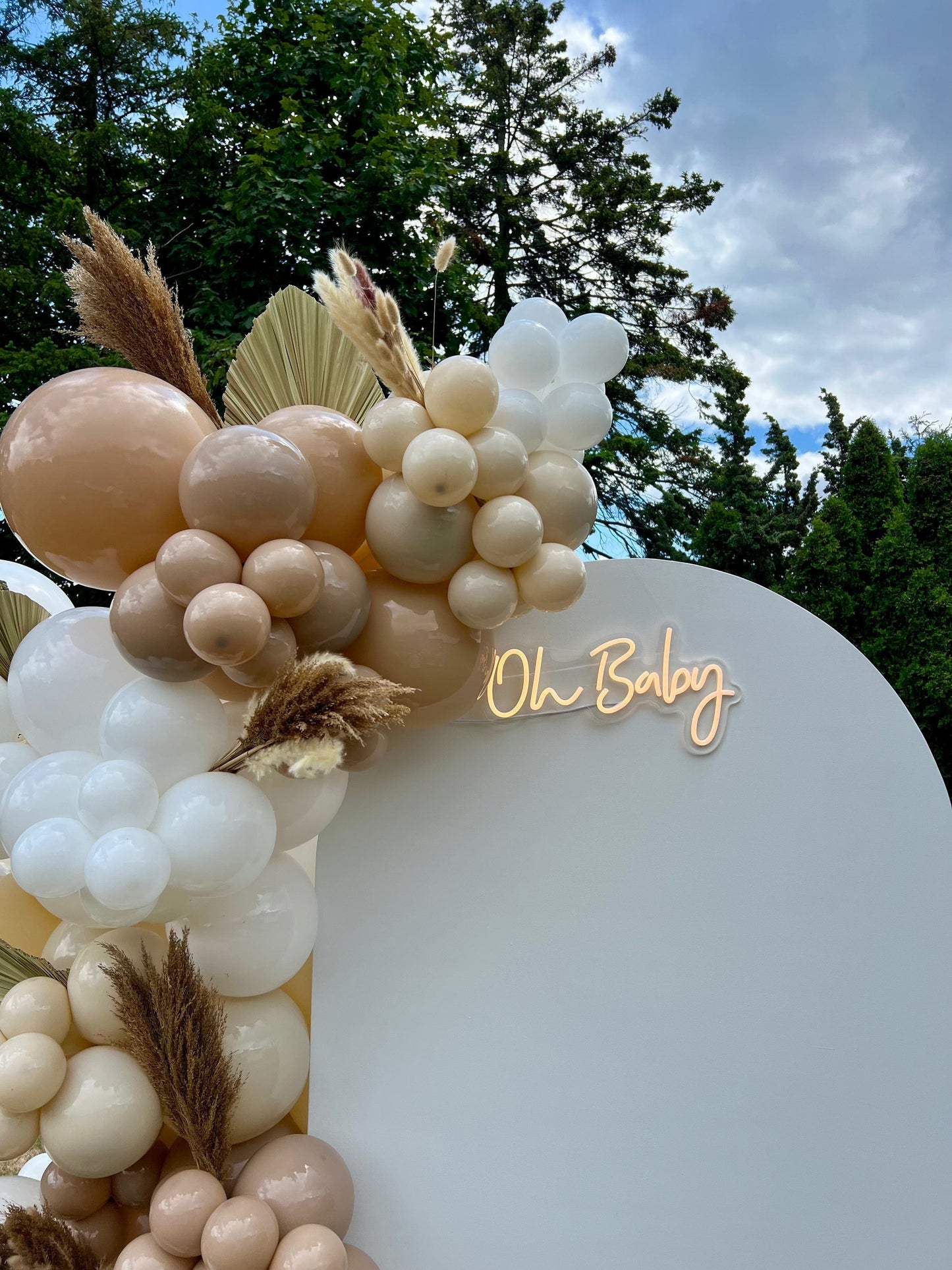 Beige Boho Oh Baby Setup
