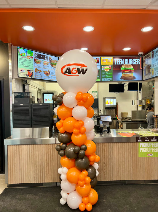 Branded Balloon Column