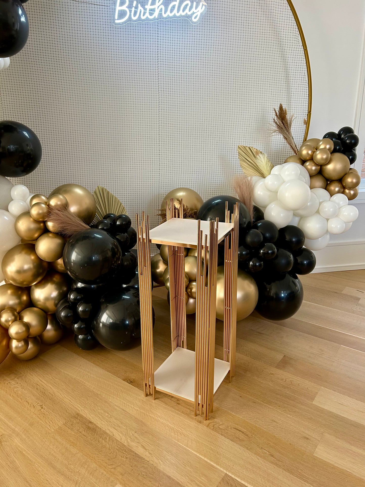 Deluxe Ring Backdrop Balloon Setup
