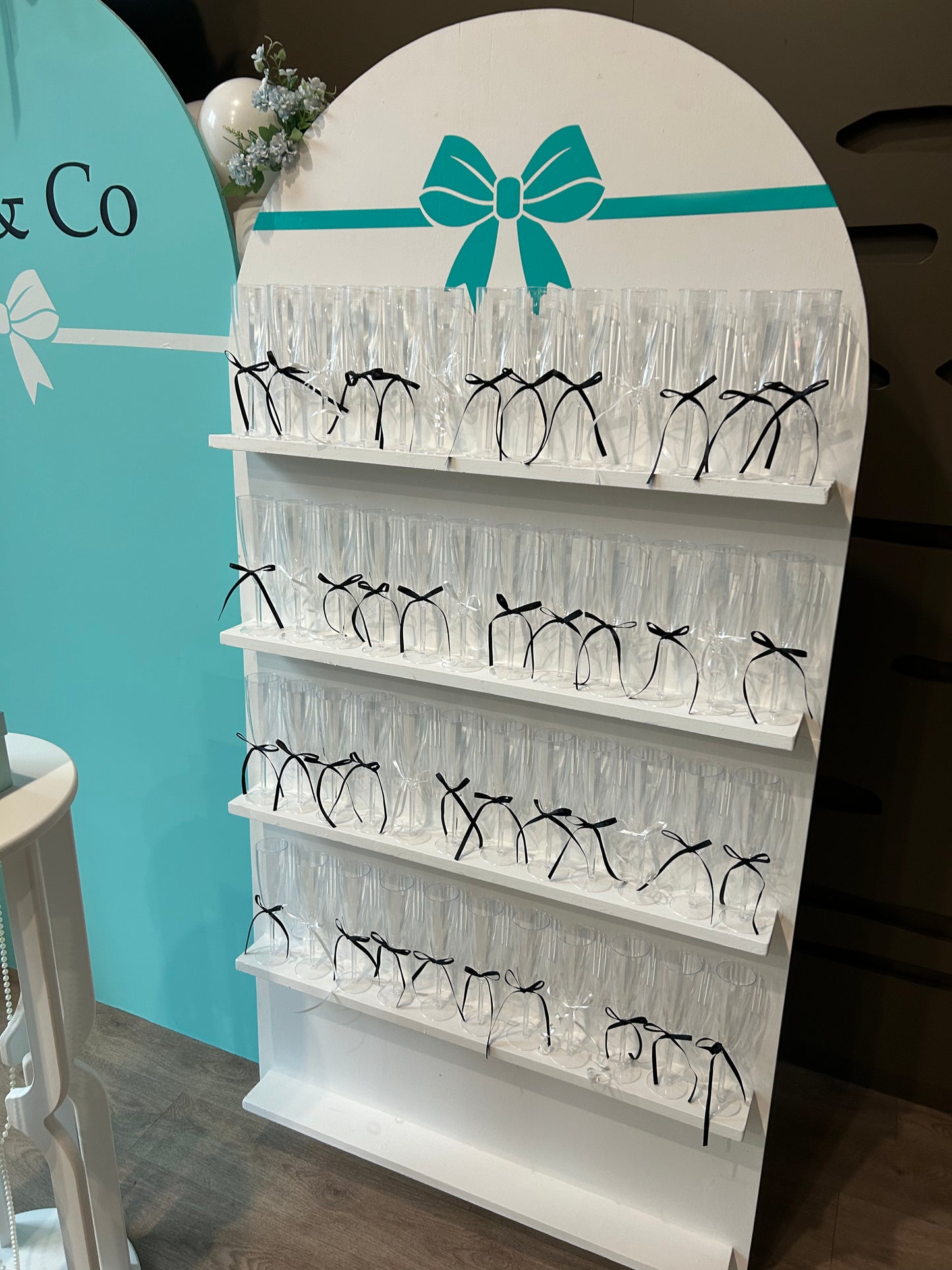 Tiffany Style 30th Birthday Setup