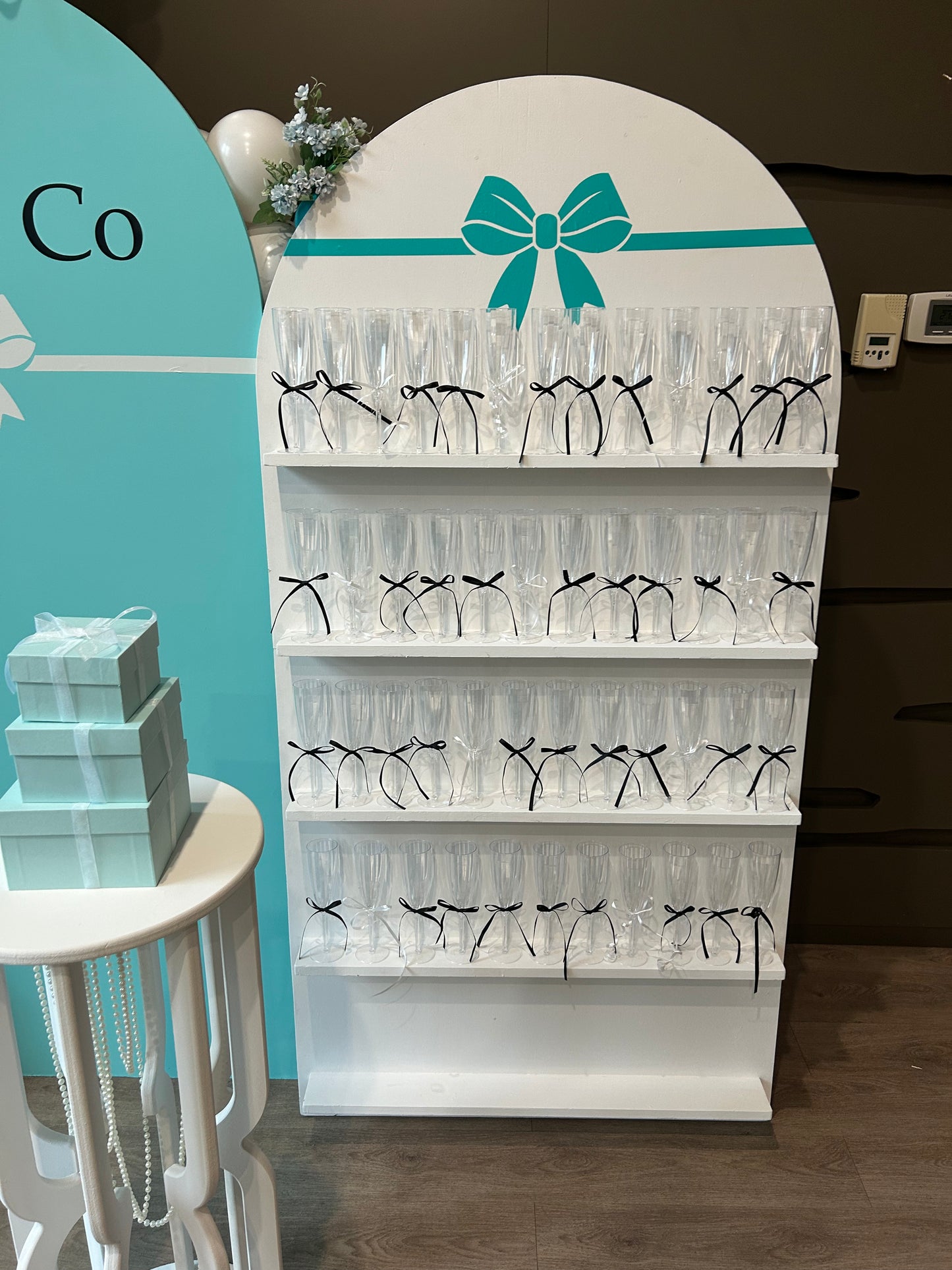 Tiffany Style 30th Birthday Setup