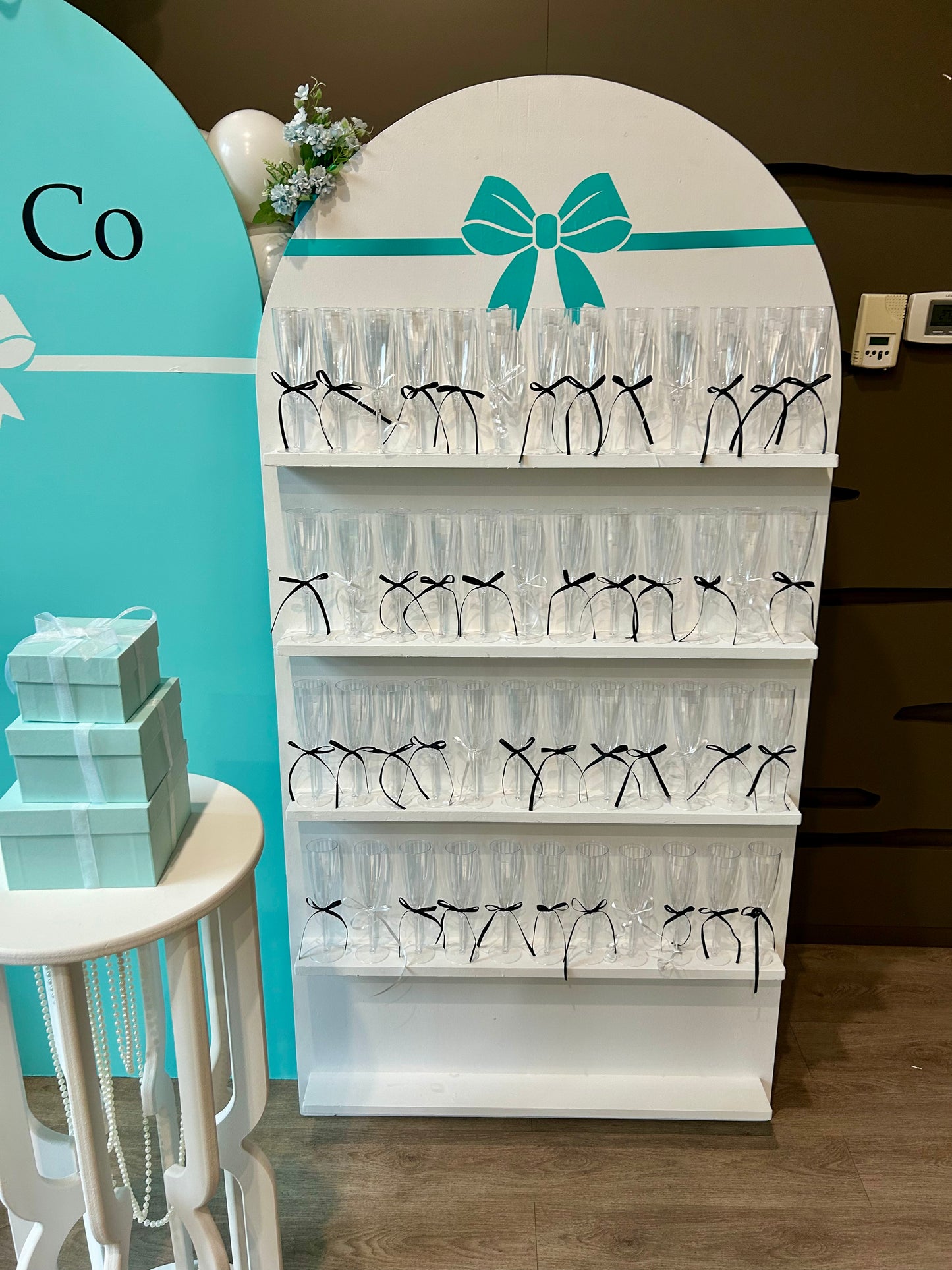 Tiffany Inspired 30th Birthday Setup