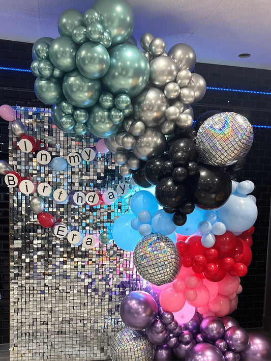 Taylor’s Silver Glam Wall