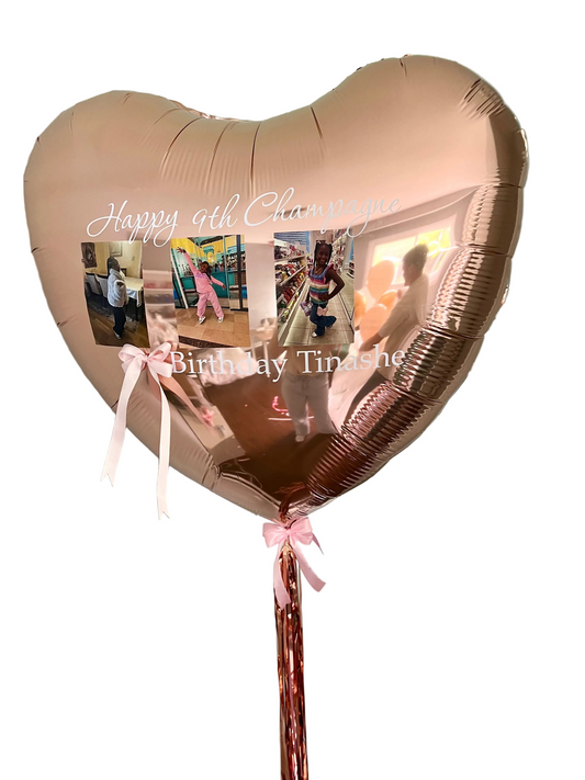 Custom 36” Heart Foil Balloon