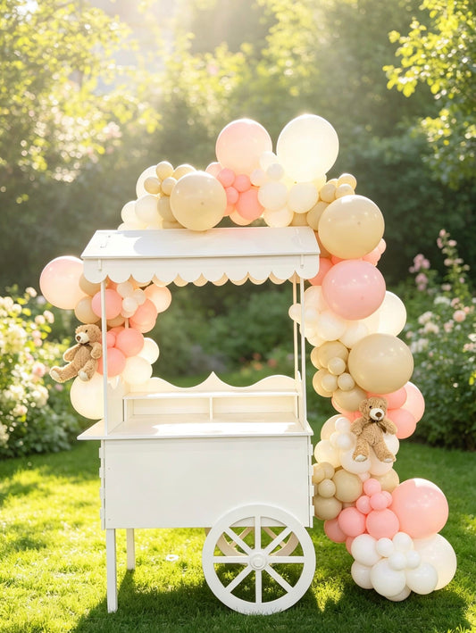 Candy Cart with Balloon Décor